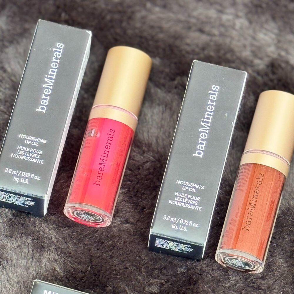 BRAND NEW IN BOXES!  BARE MINERALS 6 PIECE LIP SET! - Picture 4 of 6